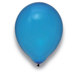 Rundballons, dunkelblau