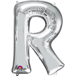 Folienballon R silber