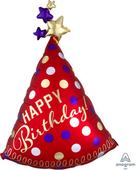 Folienballon Happy Birthday