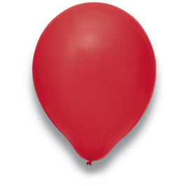 Rundballons, rot