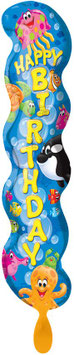 Folienballon Happy Birthday