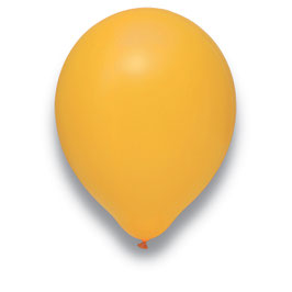 Rundballons, mandarine