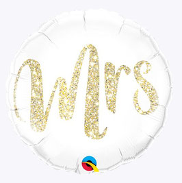 Folienballon Mrs