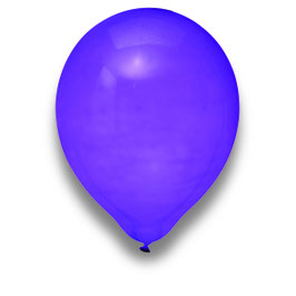 Rundballons, lila
