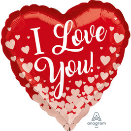 Folienballon I LOVE YOU