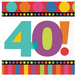 Servietten 40!