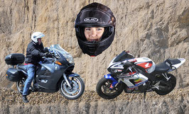 Bike – Biker - Rocks