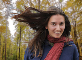 Portrait im Herbstwald