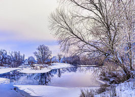 Winter am Fluss