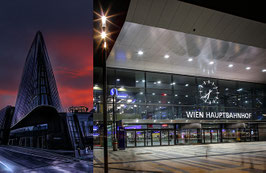 Hauptbahnhofviertel Abend - Nacht