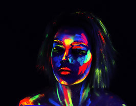 Schwarzlicht Portraits