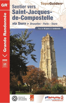 Sentier vers Saint-Jacques-de-Compostelle