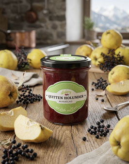 Quitten Holunder Marmelade 200g