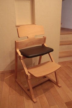 ㉒【渡辺様専用】（アップライトチェア）ナチュラル（合皮：チョコレート）他　店頭お渡し分（送料無し）