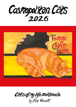 Cosmopolitan Cats 2026 Fine Art Wall Calendar