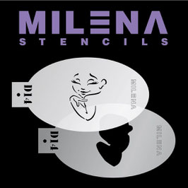 Milena Stencil D14