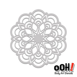 Ooh stencil S14 Flower Mandala