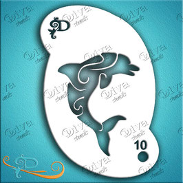 Stencil Dolphin