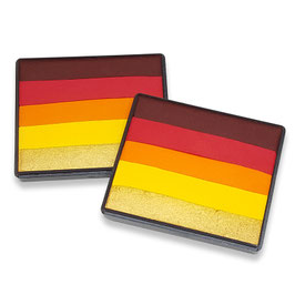 Red Hot Rainbow Cake
