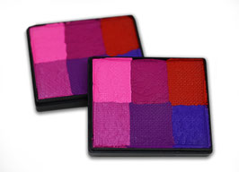 “Candy Lips” rainbow cake palette