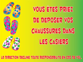 Chaussures interdites français