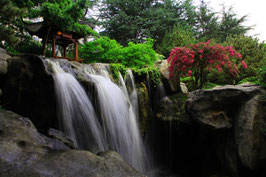 Chinese Garden Waterfall