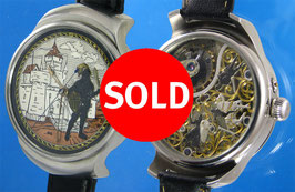 CARTIER Knight vintage custom wristwatch