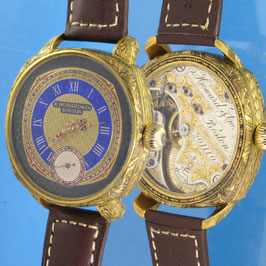 E. Howard vintage custom wristwatch