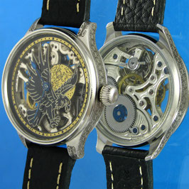 Eagle Vintage Skeleton Wrist Watch