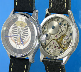Egypt Handmade Custom mechanical wristwatch cal.6498