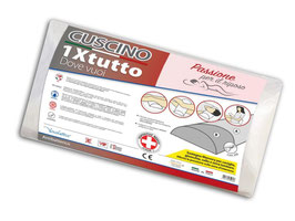 Cuscino SILVER CARE - Dispositivo Medico di Classe 1 con Trattamento “SILVER+” applicato superficialmente sul tessuto