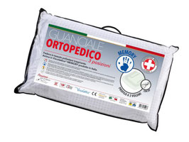 Cuscino MEMORY ORDOPEDICO 3 POSITIONS con Dispositivo Medico di Classe 1 ad effetto “Ritorno lento”