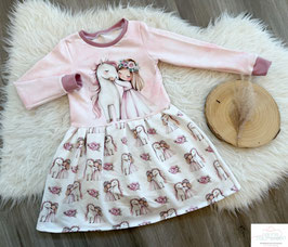 Kleid Pferdetraum 110/116