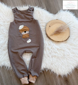 Strampler Otter mit Anker