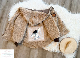 Kuscheljacke Esel