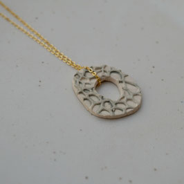 Kette Keramik  // Ring Struktur