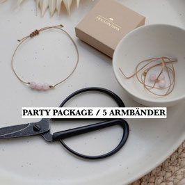 DIY Party Package / 5 Armbänder