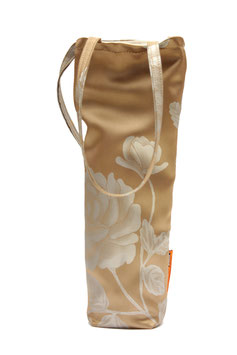 Geschenktasche / Flaschentasche, Satin Rose