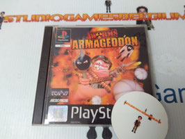 Worms Armageddon! game Actie en avontuur game  tweedehands video games playstation 1