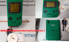 tweedehands  Origineel    Model: Nintendo Game Boy (DMG-01), "Play It Loud!" Green console productienummer 73