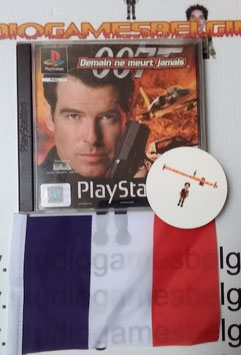 007: Demain ne meurt jamais  game de Actie en avontuur game  tweedehands video games playstation 1  Het "hoedje" (de voorklep) staat los De voorklep van het plastic doosje