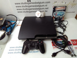 playstation3 phat zwart SLIM NO. MODEL  CECH-2504B console  320 GBEurope Game  Shaun White Snowboarding    dat is onze mededeling als u de rekening mee productienummer foto 165 tweedehands