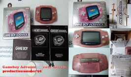 Nintendo Game Boy Advance Pink (CIB) – Inclusief Doos & Handleidingen console  productienummer 98  tweedehands