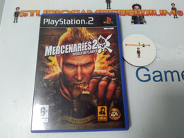 PlayStation 2 Is alleen europe versie Mercenaries 2: World in Flames    Actie en avontuur  game  video games playstation 2 verzameling tweedehands