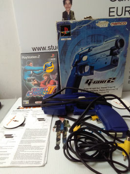 PlayStation 2 Is alleen europe versie   game   Time Crisis II Originele Big Box Set met Namco G-Con 2 Lightgun + Kabels Actie en avontuur  game  video games playstation 2 verzameling tweedehands