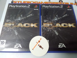 PlayStation 2 Is alleen europe versie BLACK  game  Actie en avontuur  game  video games playstation 2 verzameling tweedehands