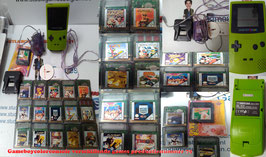 Nintendo Game Boy Color Lime Green + Mega Spellenpakket (16 Games!)   productienummer 79 tweedehands