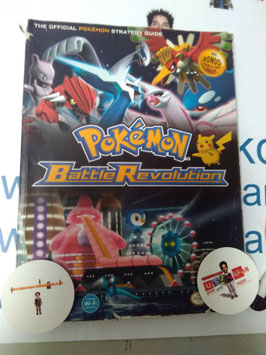 Pokémon Strategy Guide  Battle Revolution engels  beschadiging aan de hoek (onderste rode cirkel)tweedehands