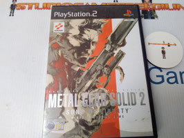 PlayStation 2 Is alleen europe versie   Metal Gear Solid 2: Sons of Liberty game  Actie en avontuur  game  video games playstation 2 verzameling tweedehands