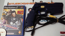 PlayStation 2 Is alleen europe versie  Actie en avontuur Crisis Zone   game Franstalige  video games playstation 2 verzameling tweedehands